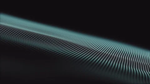 Abstract Surface Wave, 3d Loopable Animation 4k Stock Footage 74271676