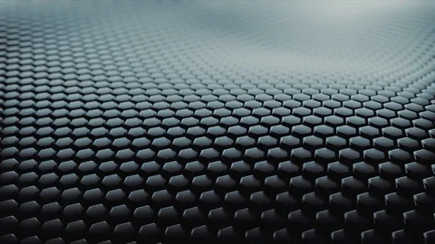 Abstract Surface Wave, 3d Loopable Animation 4k Vídeo Stock 76775956