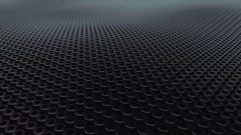 Abstract Surface Wave, 3d Loopable Animation 4k Vídeo Stock 76775994