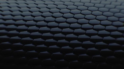 Abstract Surface Wave, 3d Loopable Animation 4k Stock Footage 98450831