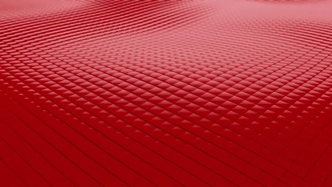 Abstract Surface Wave, 3d Loopable Animation 4k Stock Footage 98452857