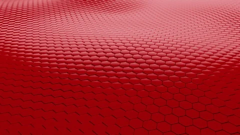 Abstract Surface Wave, 3d Loopable Animation 4k Stock Footage 98452986