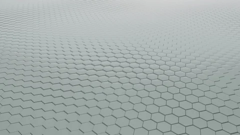 Abstract Surface Wave, 3d Loopable Animation 4k Stock Footage 98453660