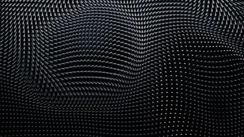 Abstract Surface Wave, 3d Loopable Animation 4k Stock Footage 100981867