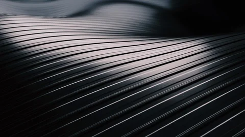 Abstract Surface Wave, 3d Loopable Animation 4k Stock Footage 113062911