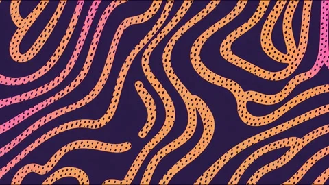 Abstract surreal cartoon psychedelic pattern seamless background Stock Footage 315252503