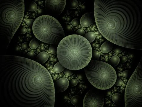 Abstract surreal magic machine, digital artwork for creative graphic design イラスト素材