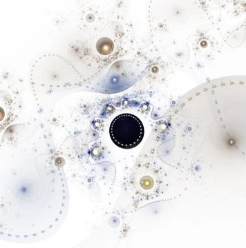 Abstract surreal magic machine, digital artwork for creative graphic design Stock Illustration