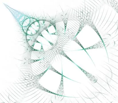 Abstract surreal magic machine, digital artwork for creative graphic design Stock Illustration