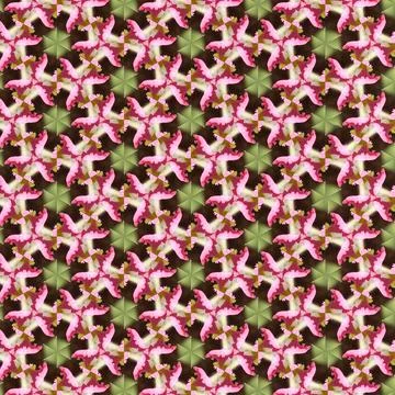 Abstract surreality pattern kaleidoscope texture background Foto stock