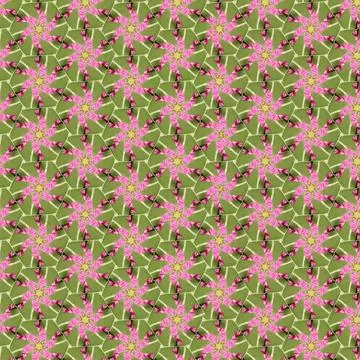 Abstract surreality pattern kaleidoscope texture background Stock Photos