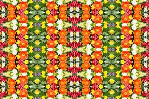 Abstract surreality pattern kaleidoscope texture background Foto stock