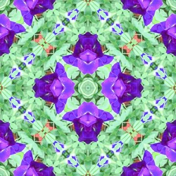 Abstract surreality pattern kaleidoscope texture background Stock Photos