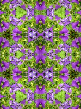 Abstract surreality pattern kaleidoscope texture background Foto stock