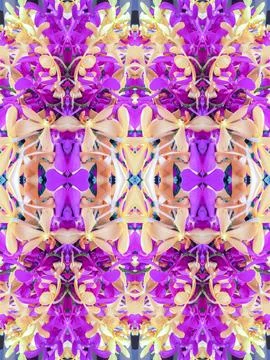 Abstract surreality pattern kaleidoscope texture background Foto stock