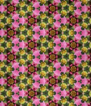 Abstract surreality pattern kaleidoscope texture background Foto stock