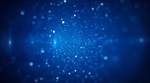 Abstract Sweet Blue Shine Sharp And Blurry Bokeh Optical View Of Glitter Sparkle 스톡 일러스트