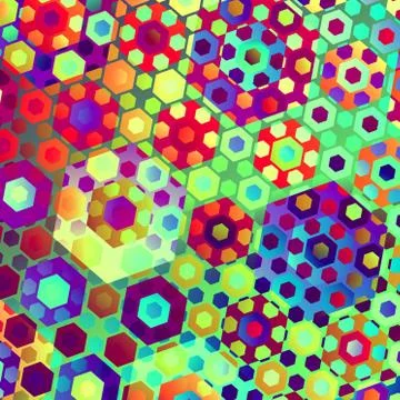 Abstract Sweets Stock Illustration