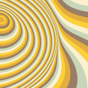 Abstract swirl background. Pattern with optical illusion Stock Illustration