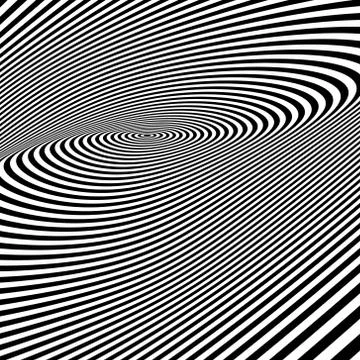 Abstract swirl background. Pattern with optical illusion Stock Illustration