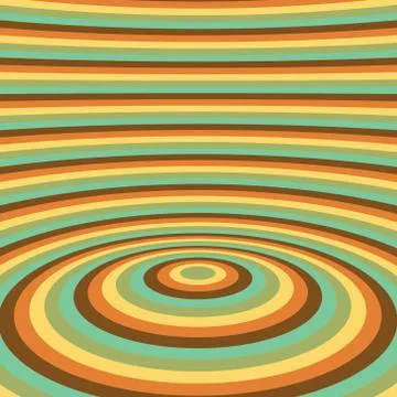 Abstract swirl background. Pattern with optical illusion Stock Illustration