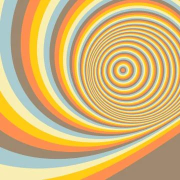 Abstract swirl background. Pattern with optical illusion Stock Illustration