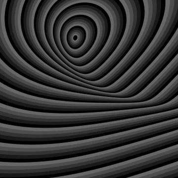 Abstract swirl background. Pattern with optical illusion Stockillustratie