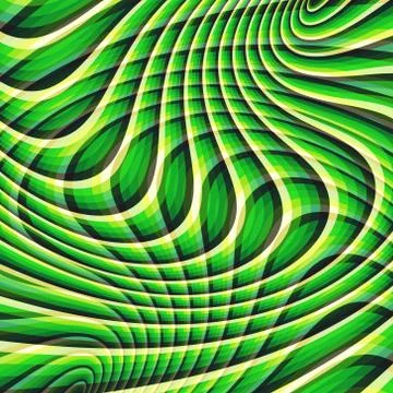 Abstract swirl background. Pattern with optical illusion Stock Illustration