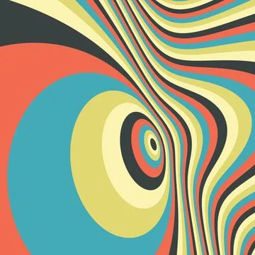 Abstract swirl background. Pattern with optical illusion. Abstract swirl b... Stock Photos