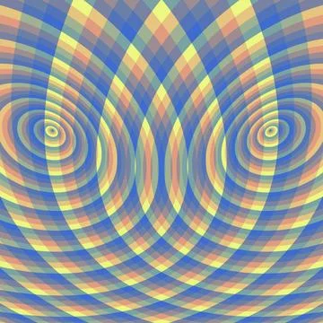 Abstract swirl background. Pattern with optical illusion. Abstract swirl b... Stock Photos