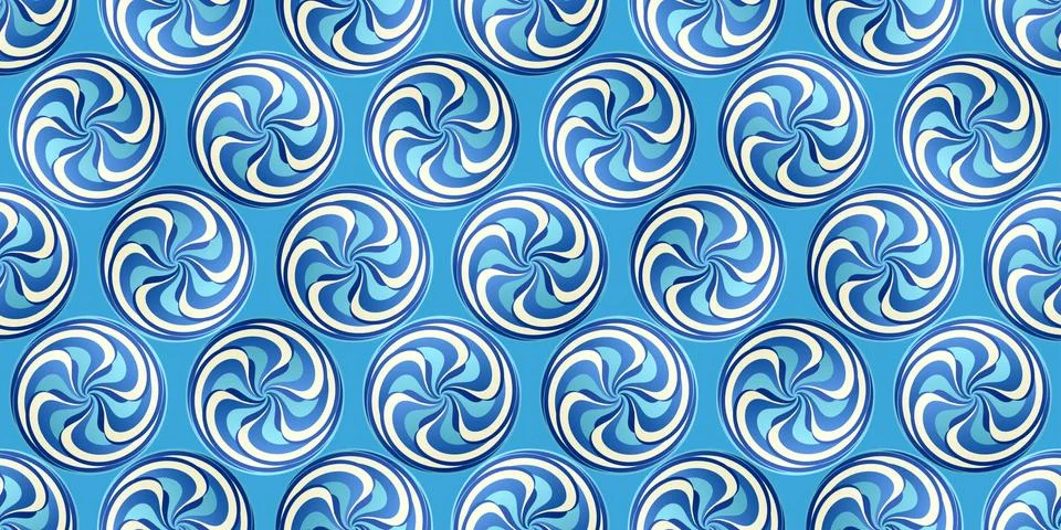 Abstract swirl background. Seamless pattern. Cover design template. Vector il Stock Illustration