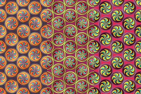 Abstract swirl background. Seamless pattern. Cover design template. Vector il Stock Illustration