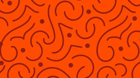 Abstract Swirl Doodle Background Stock Illustration