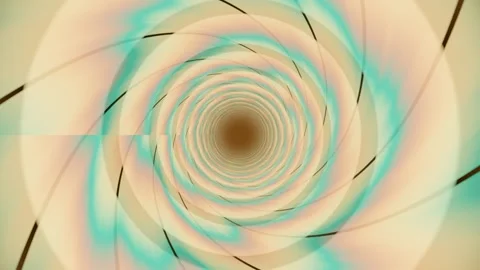 Abstract swirl effect with bright colors and smooth patterns Stock Footage 337385145