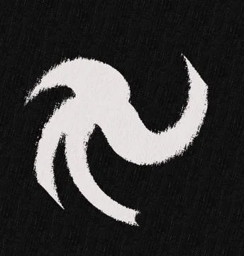 Abstract Swirl Figure Stock Illustration