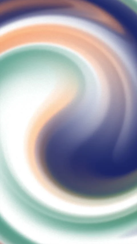 Abstract Swirl Fluid Motion Background with Soft Pastel Colors Video stock 339707433