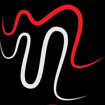 Abstract Swirl Graphic Element Design Stock Illustration