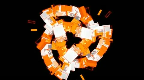 Abstract Swirl (HD) Video stock 11143457