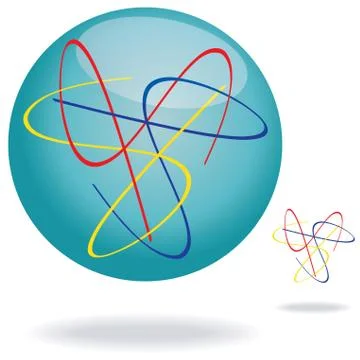 Abstract swirl Stock Illustration