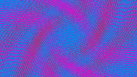Abstract swirl pattern with blue and purple flowing waves Illustrazione stock