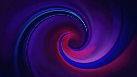 Abstract swirl pattern with deep blue, purple, and magenta gradient curves Illustration