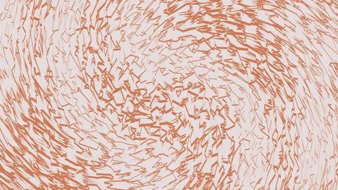 Abstract swirl pattern with pink and gold lines Illustrazione stock