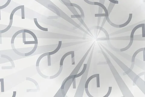 Abstract swirl pattern with radiating lines and light Stock Illustration