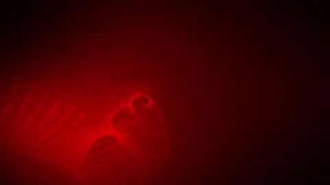 Abstract swirl pattern Red hi-tech futuristic dots abstract background Stock-Footage 296055888