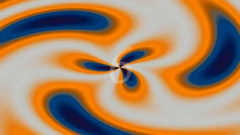 Abstract swirl pattern: vibrant fluid art background for modern motion graphi Stock Footage 342204869