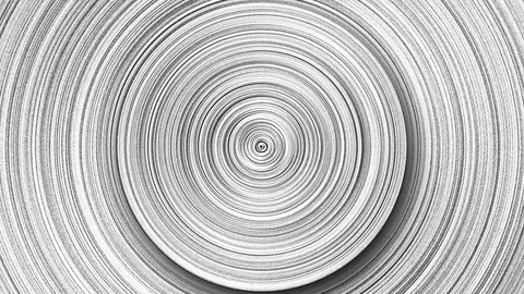 Abstract Swirl, twirl, rotating shape Video stock 124274006