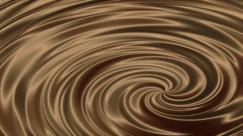 Abstract swirl vortex background, rotating creamy liquid motion loop Stock Footage 341826416