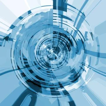 Abstract swirling background Illustrazione stock