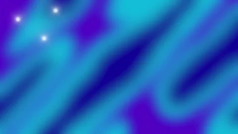 Abstract swirling blue gradient with glowing light orbs. Soft liquid color .. Stock Footage 340528511