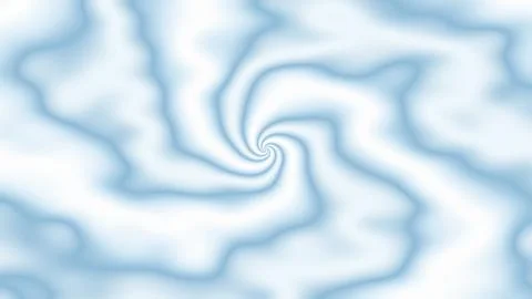 Abstract swirling blue pattern on transparent background illustration Stock Illustration